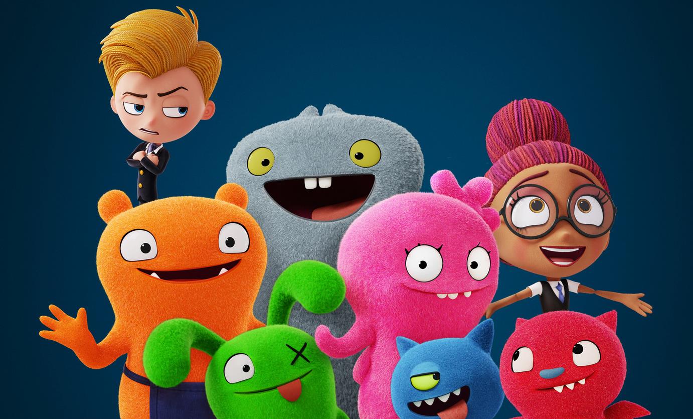 Novos cartazes da animação  UglyDolls apresentam personagens