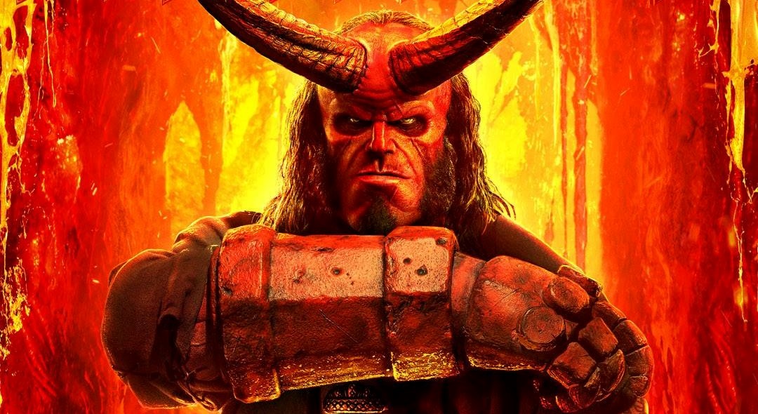 Reboot de ‘Hellboy’ ganha novo cartazes