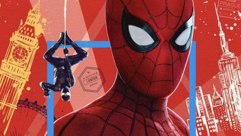 ‘Homem-Aranha: Longe de Casa’ ganha pôster para cinemas IMAX com arte inédita